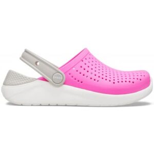 pantofle Crocs Literide Clog Electric Pink/White Velikost boty (EU): 28