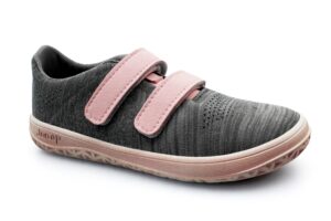 tenisky Jonap Knitt 3D světle šedo-růžové mel. Velikost boty (EU): 26